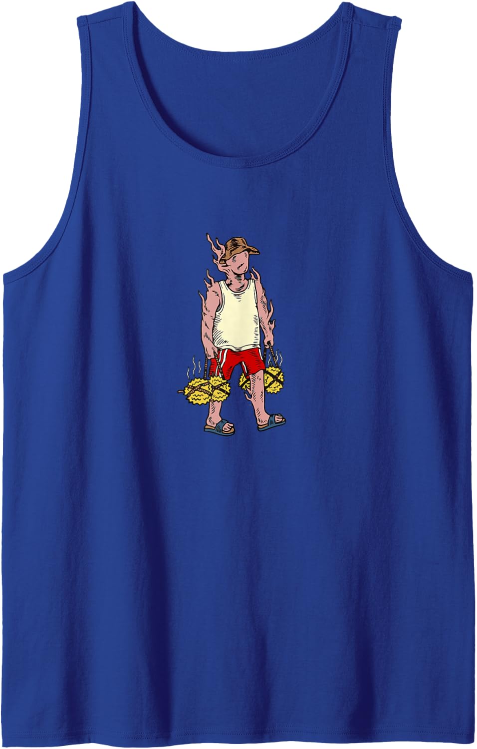 Dikon Funk Music Tank Top - Royal Blue