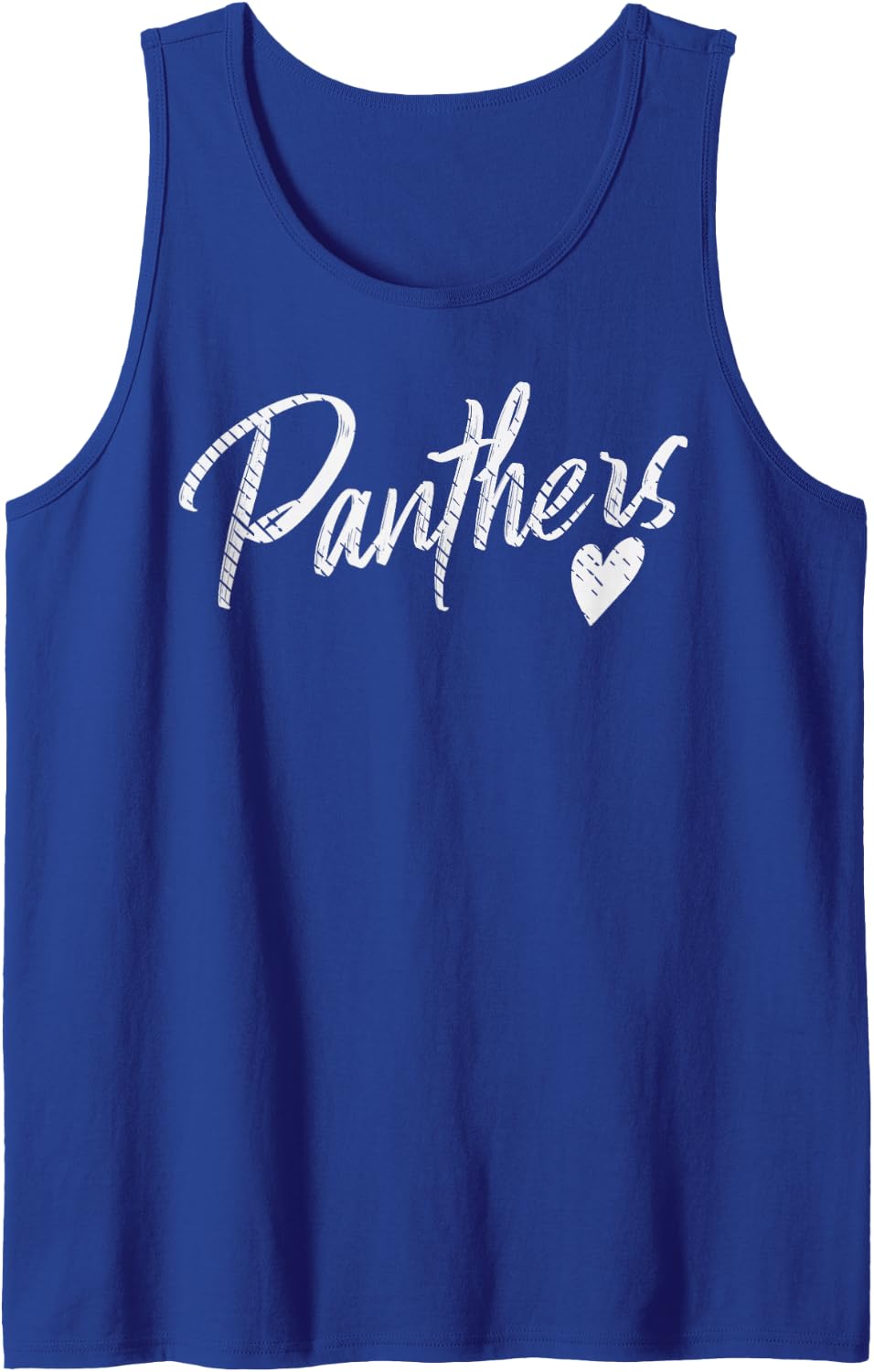 Panther Men Women Kids Boys Girls Teen Youth Sleeveless Tank Top - Royal Blue