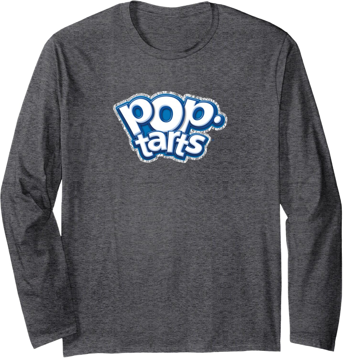Kellogg's Pop Tarts Long Sleeve T-Shirt - Adult Unisex Dark Heather Grey