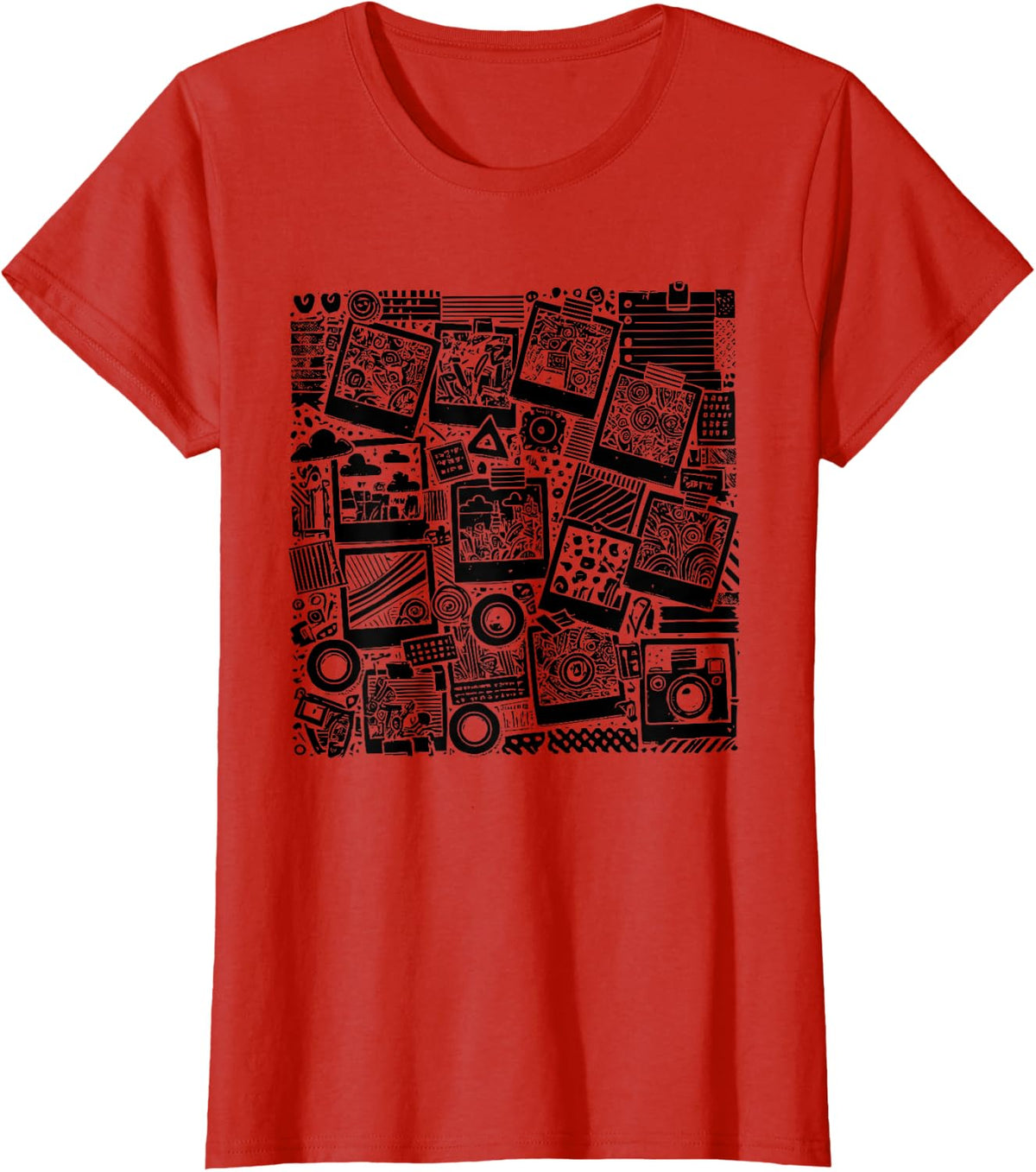 Scrapbooks Scrapbooking Scrapbook Craft Scrapbooker Crafting T-Shirt - Red