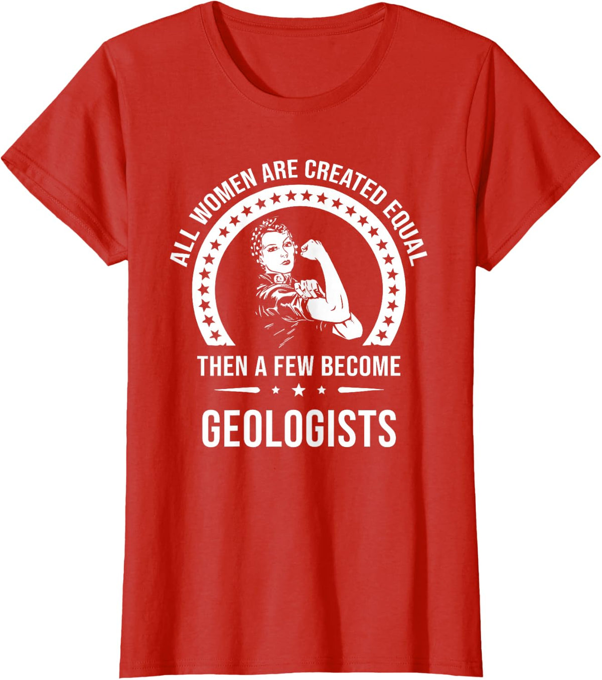 Geologist Shirts for Women | Geologist T-Shirt - Red