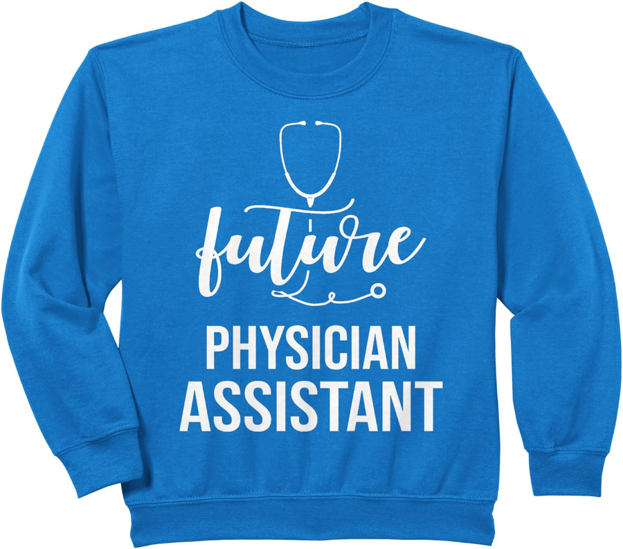 Future Physician Assistant PA Graduation Gifts Men Women Sweatshirt - Royal Blue