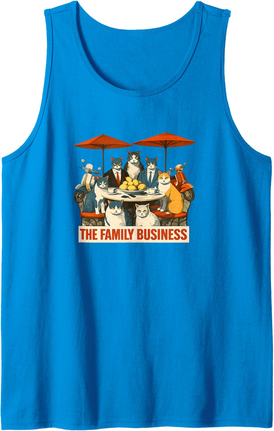 The Family Business Tank Top - Sapphire Blue