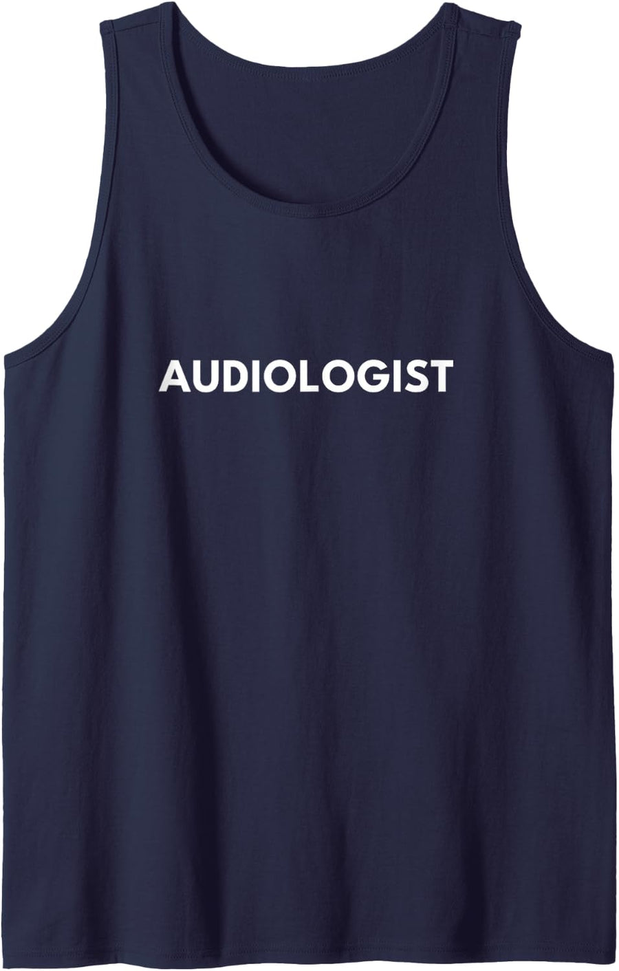 Audiologist Sleeveless Tank Top - Navy Blue