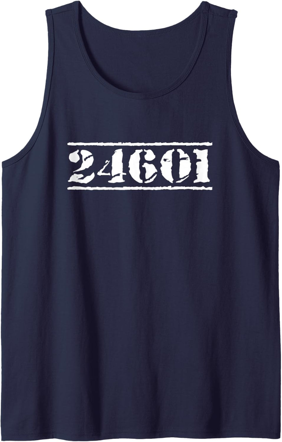24601 Prisoner For Broadway Musical Fans Tank Top - Navy Blue