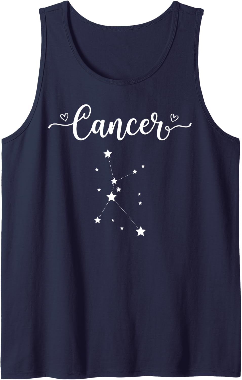 Cancer Zodiac Sign Astrology Horoscope Astrological Symbol Tank Top - Navy Blue