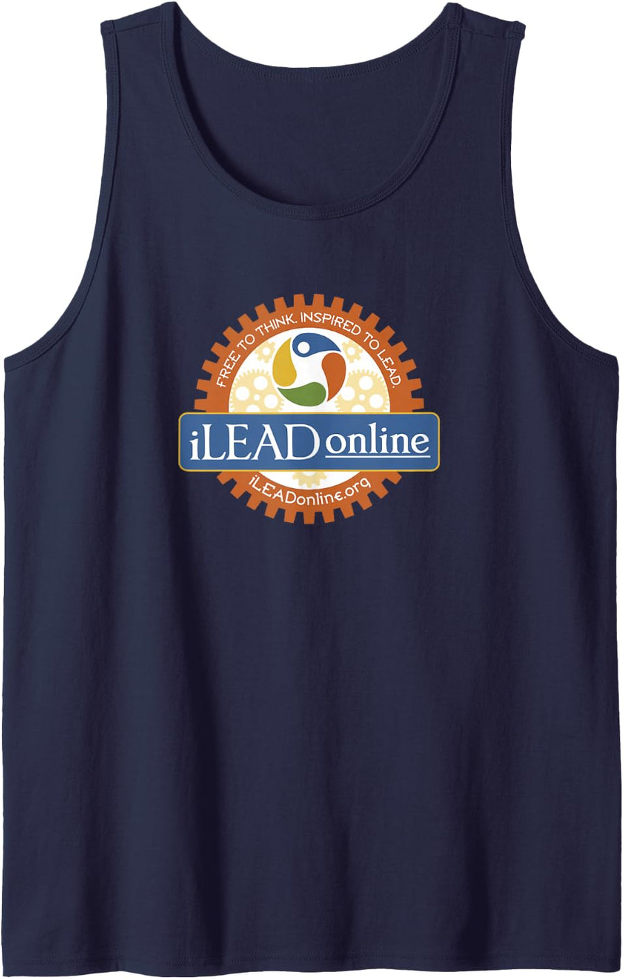 iLead Hybrid Learning Center Ilead Online Tank Top - Navy Blue