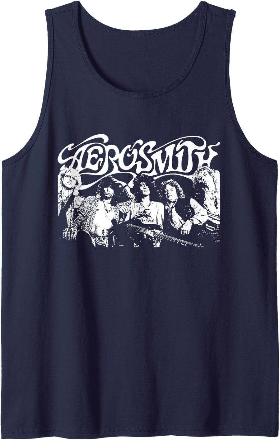 Aerosmith - Aerosmith Rocks Tank Top - Navy Blue