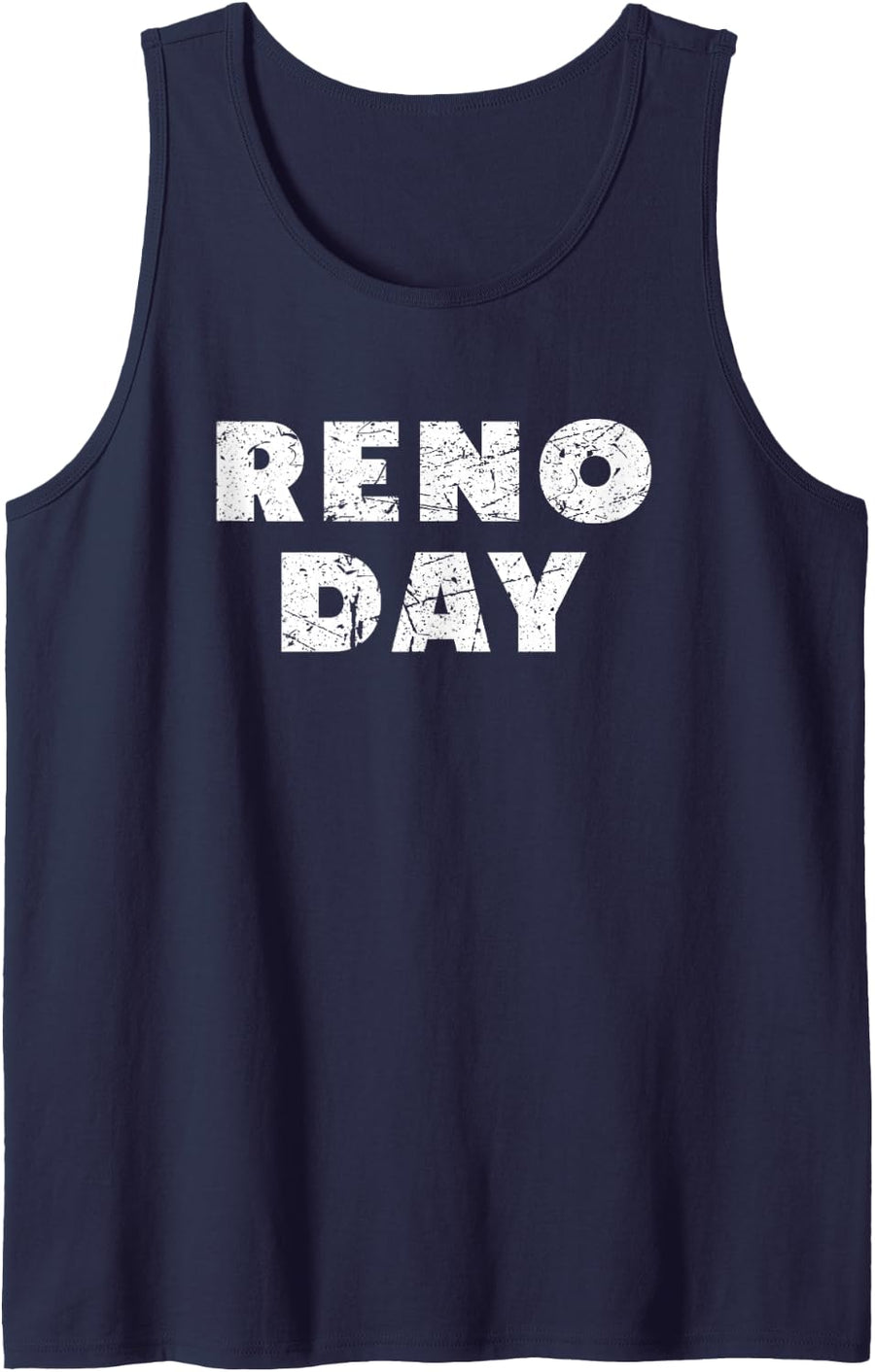 Grunge Renovation Design for Men & Woman Home Remodeling Sleeveless Tank Top - Navy Blue