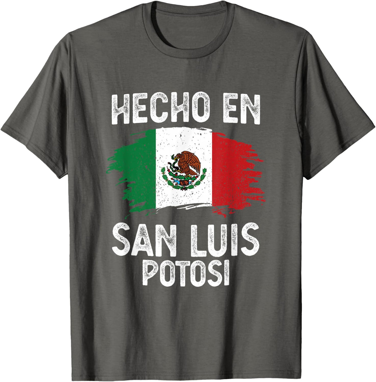 Hecho en San Luis Potosi T-Shirt - Asphalt Grey