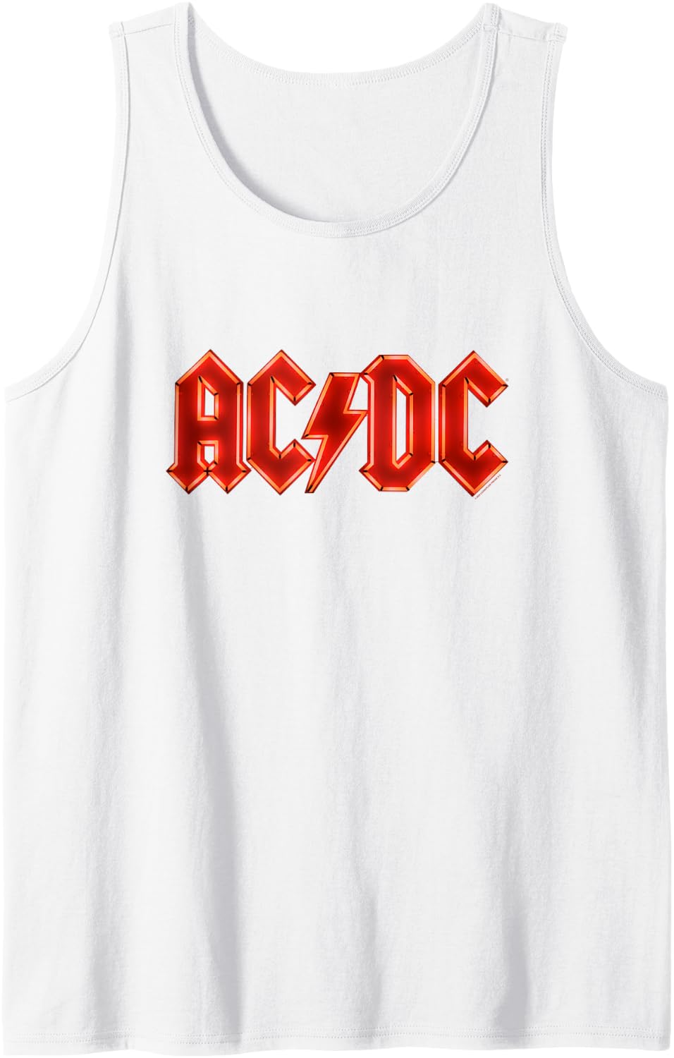 AC/DC - Electric Tank Top - White