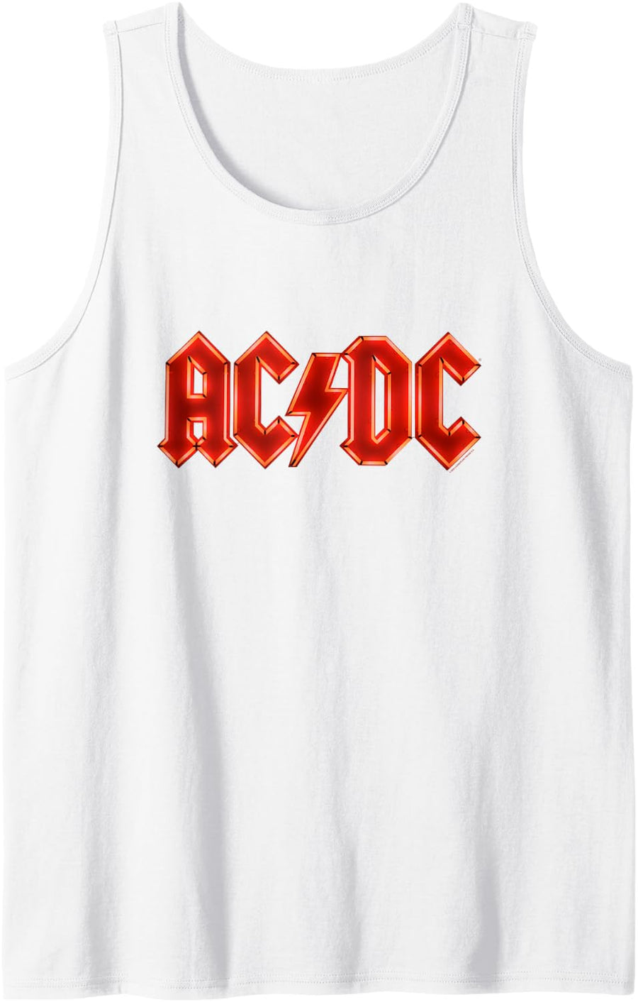 AC/DC - Electric Tank Top - White