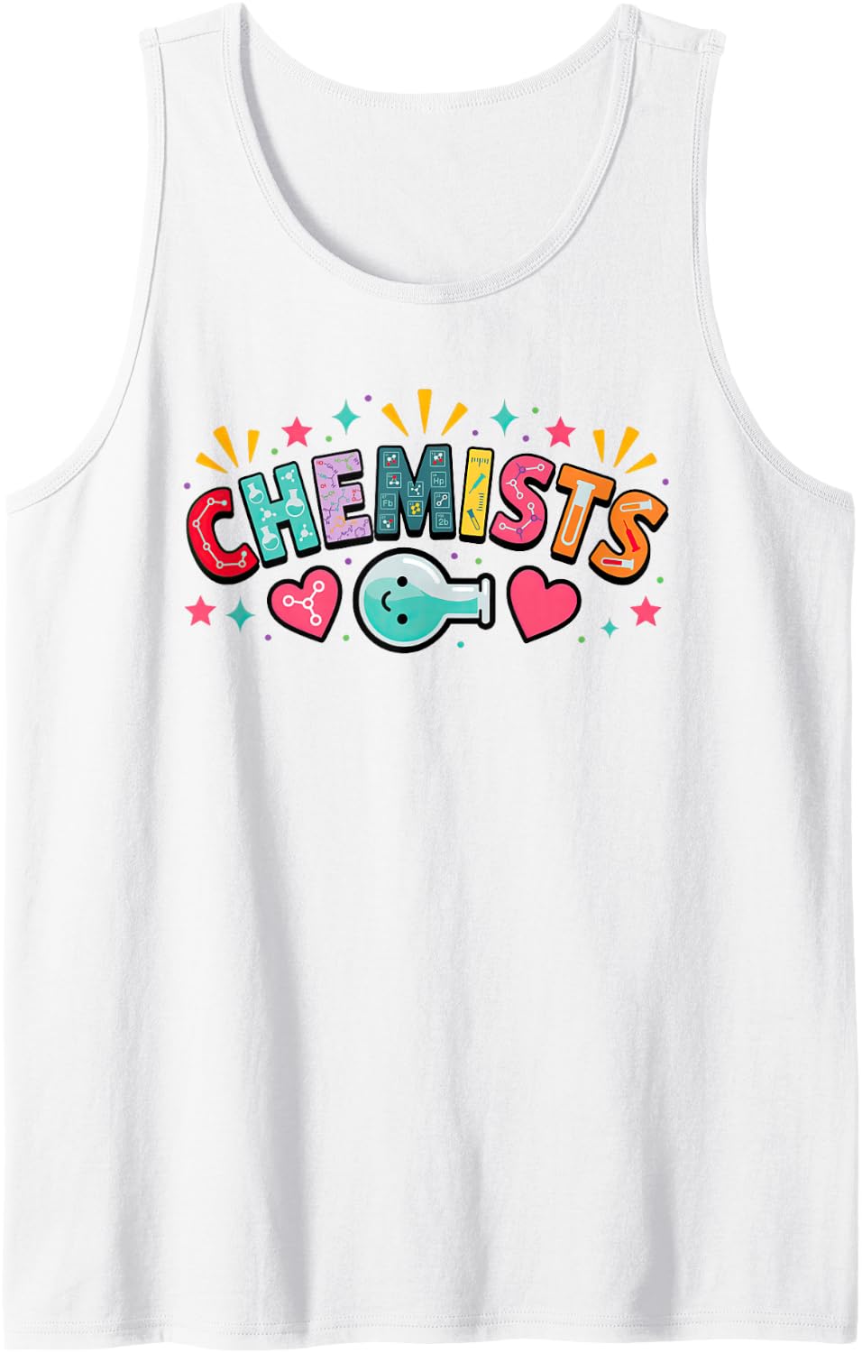 Medicinal Chemist Drug Discovery Scientist Chemistry Sleeveless Tank Top - White