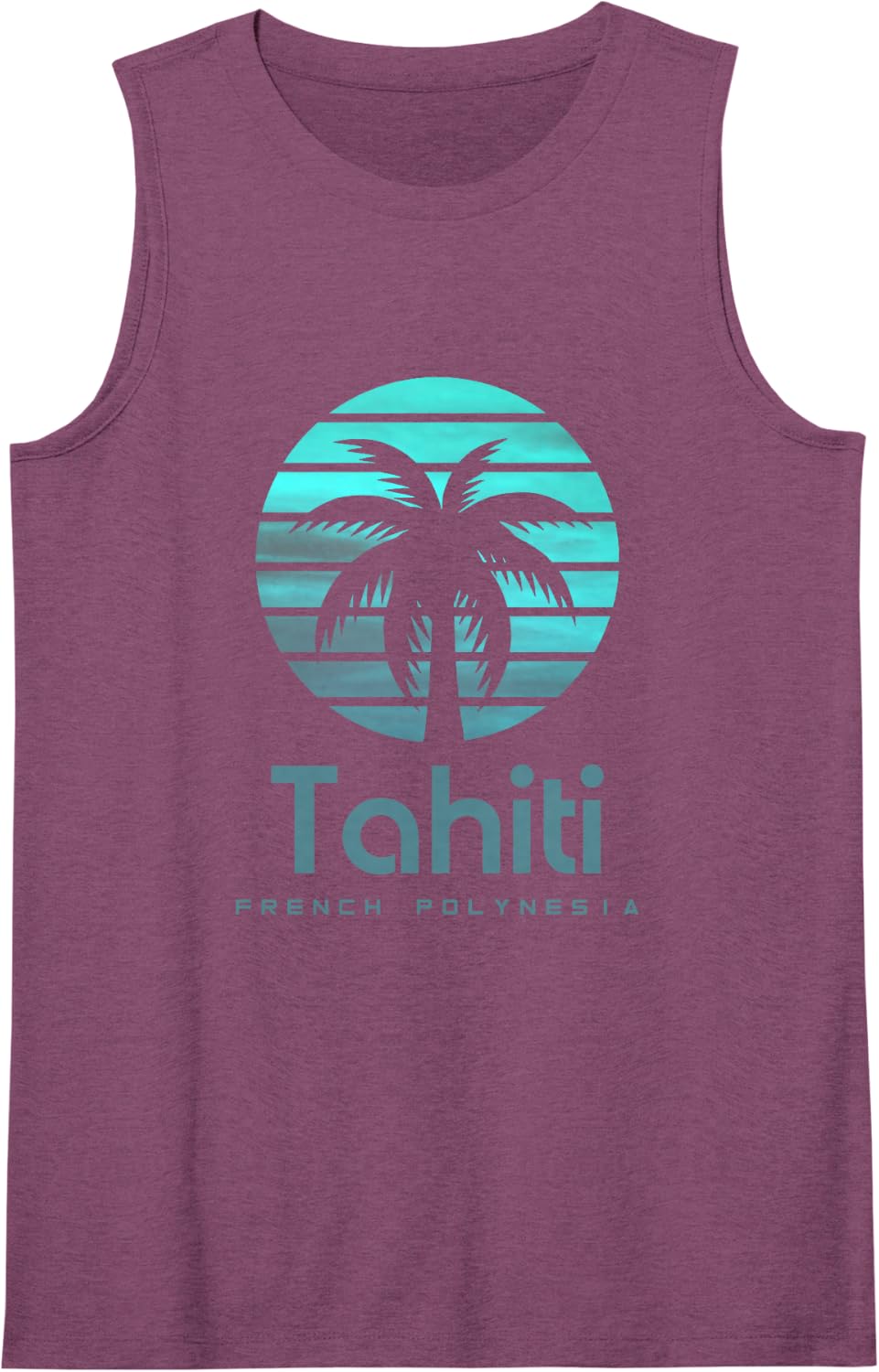 Tahiti French Polynesia Tank Top - Purple