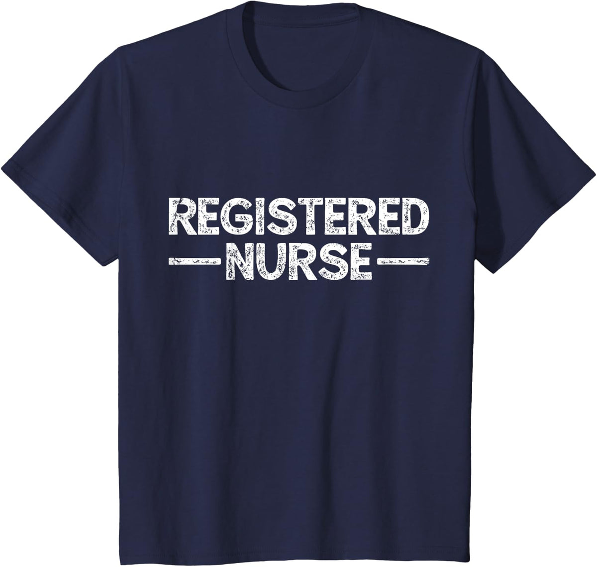 Registered Nurse RN Vintage T-Shirt - Navy Blue
