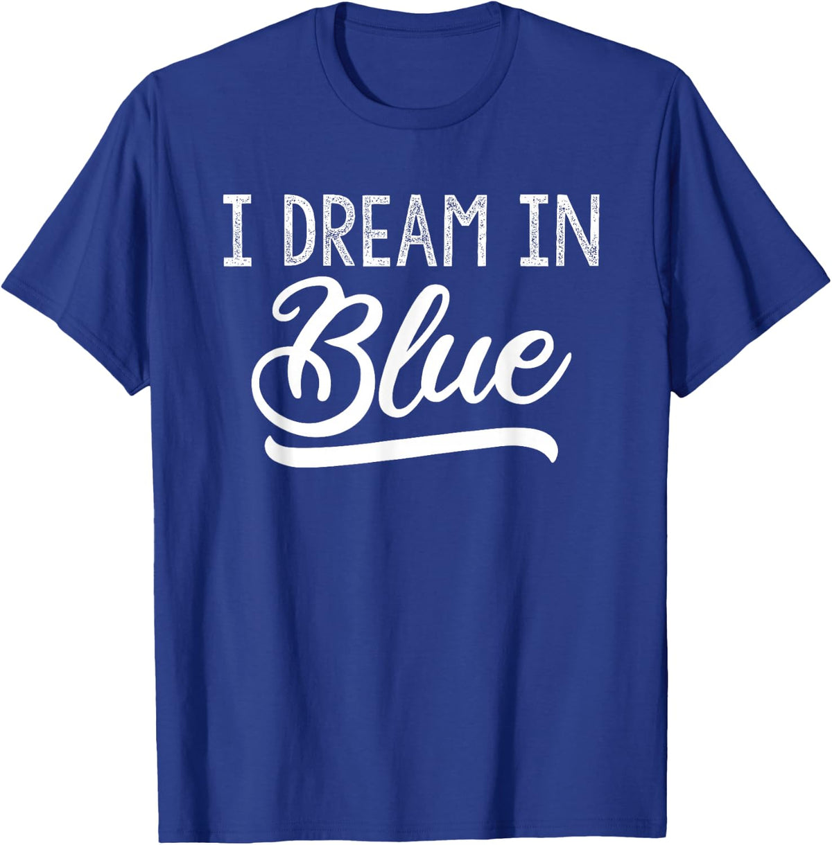 Winners Wear Blue Team Spirit Game Competition T-Shirt Tees for Sports Color Wars - Royal Blue