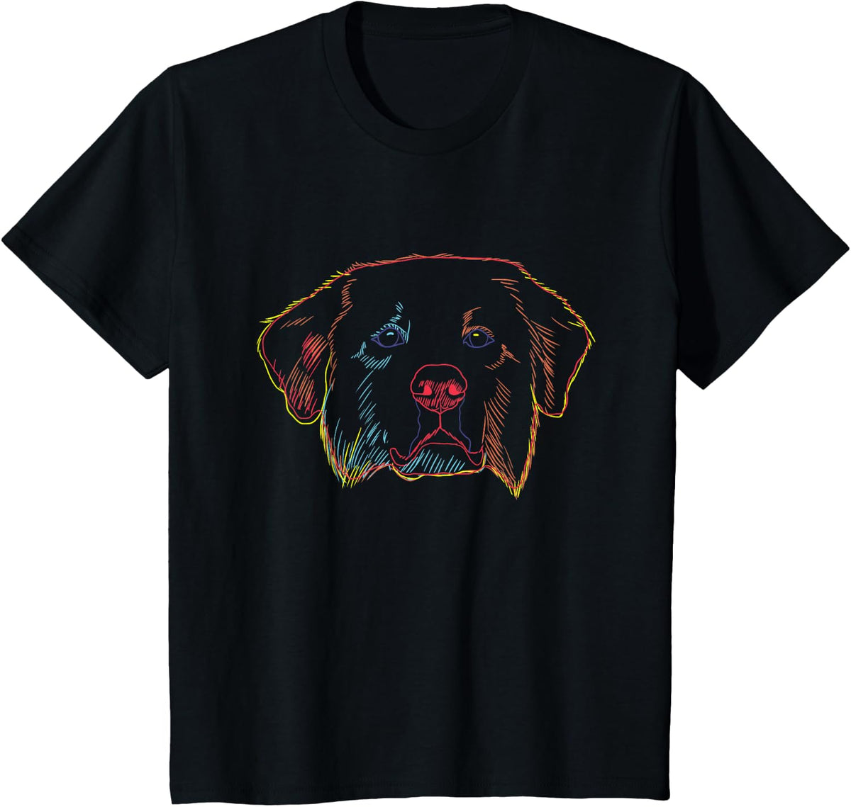 Dog Great Pyrenees Men Women Kids T-Shirt - Black