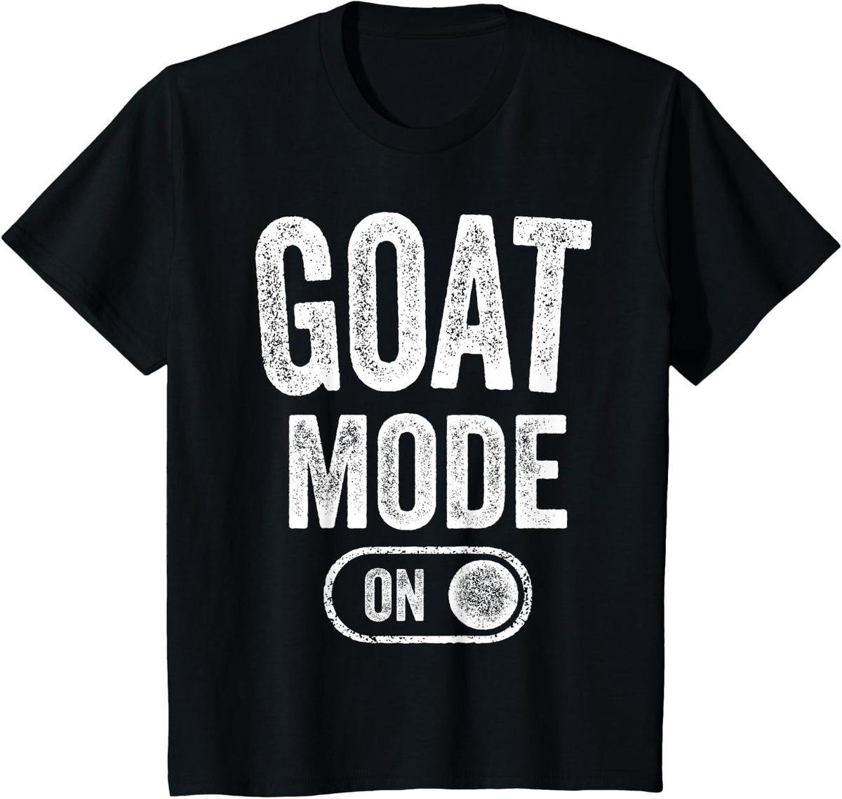 Goat Mode On Costume Funny Mountain Climber Gift Animal Tees T-Shirt - Black