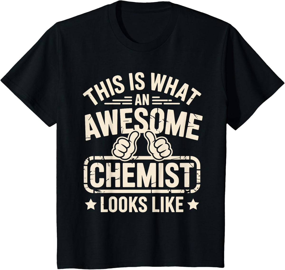 Cool Chemist Art for Men Women Chemistry Science Chemist T-Shirt - Black