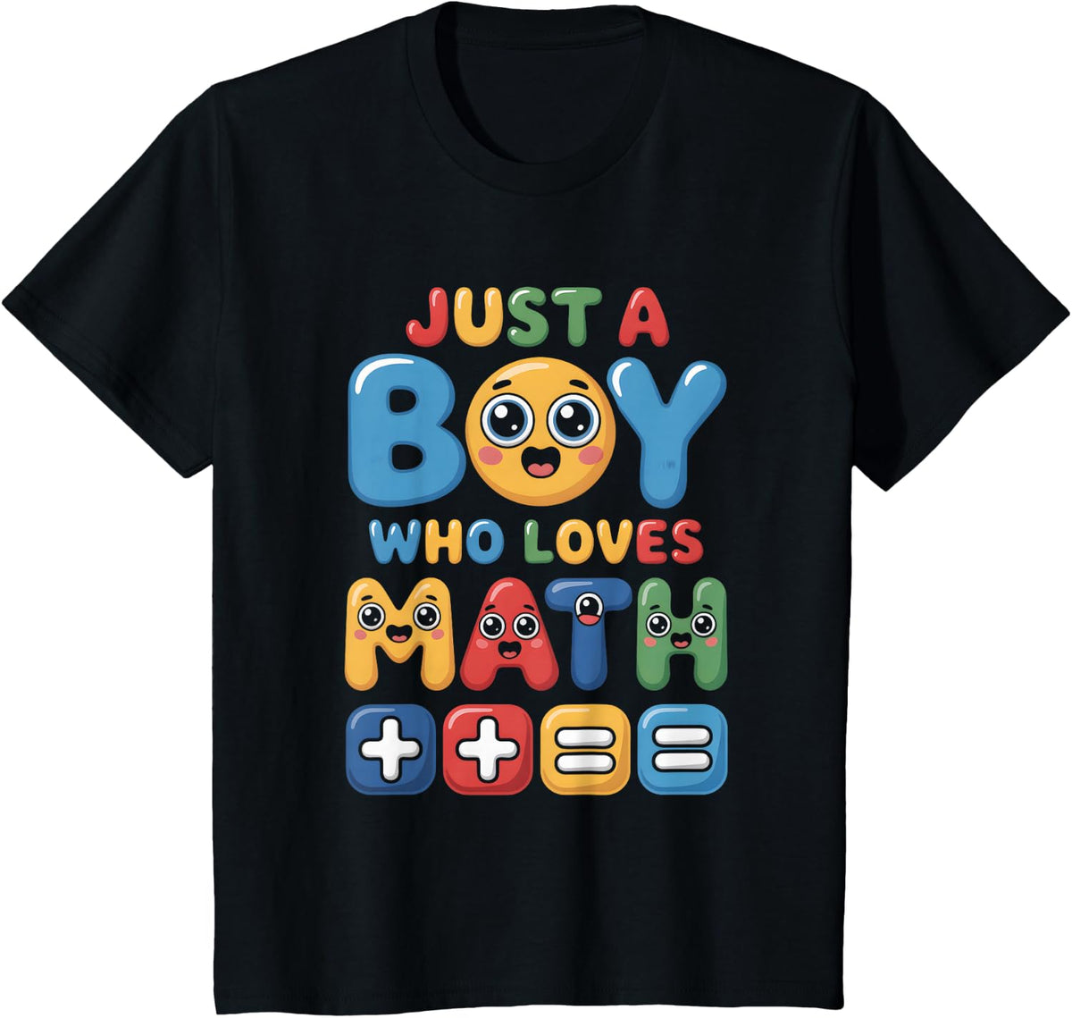 Numbers Mathematic T-Shirt - Black