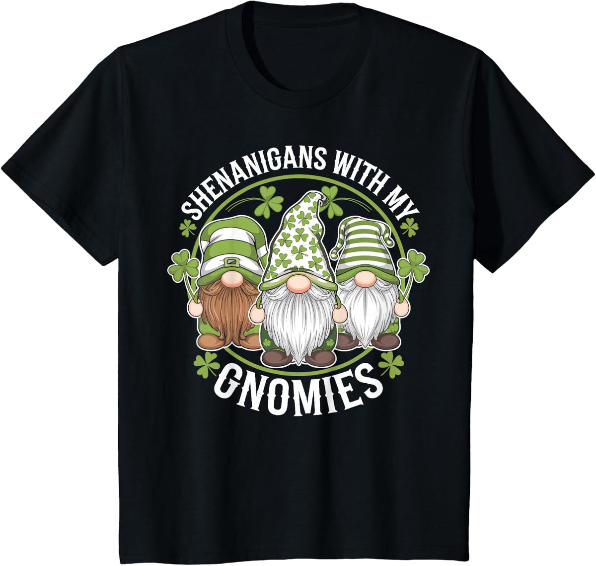 Saint Patrick's Day Funny Irish Shirts Ireland St Patty's T-Shirt - Black
