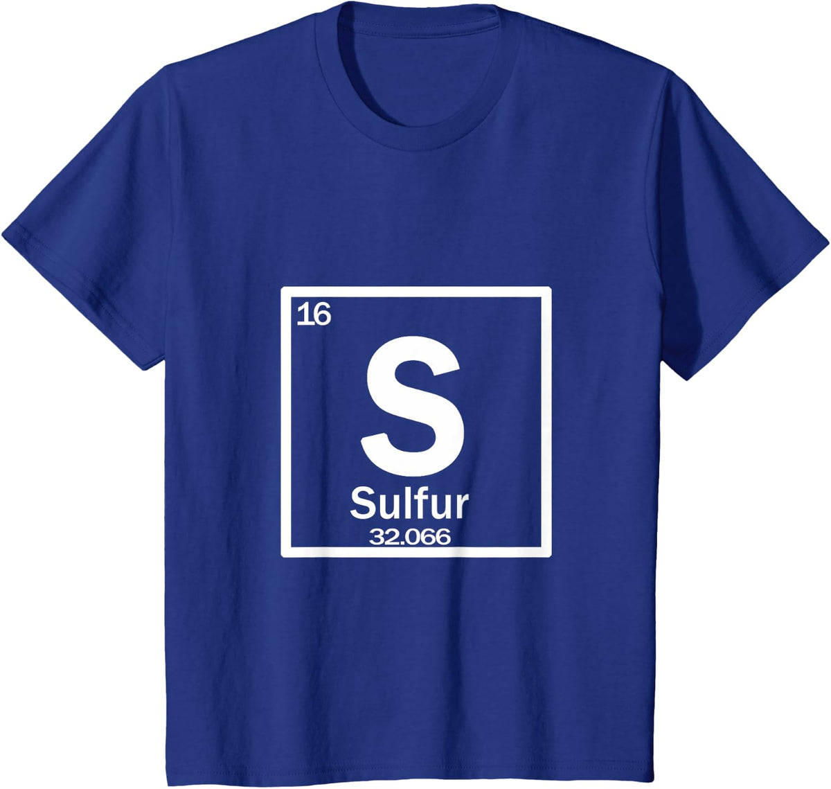 Sulfur (S) chemical element T-Shirt - Royal Blue