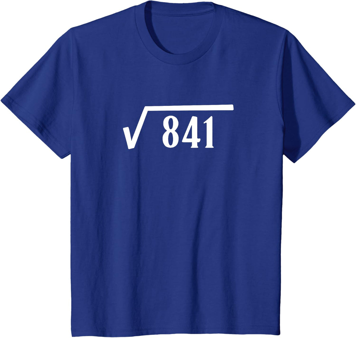 Square Root 29 Year Old Gift Funny Teacher 29th Birthday T-Shirt - Royal Blue