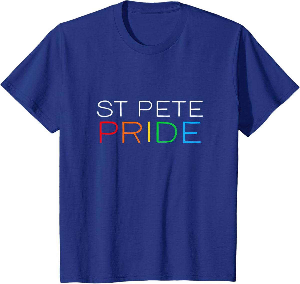 St Pete Florida Pride Shirt T-Shirt - Royal Blue