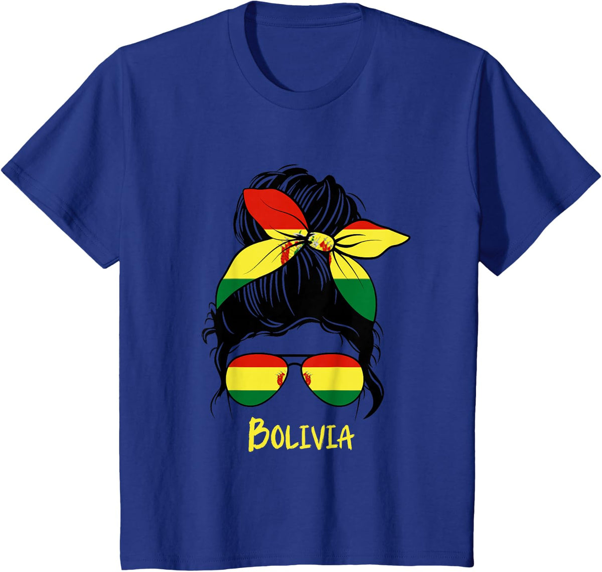 Bolivia graphic design for girls kid Bolivian toodler T-Shirt - Royal Blue