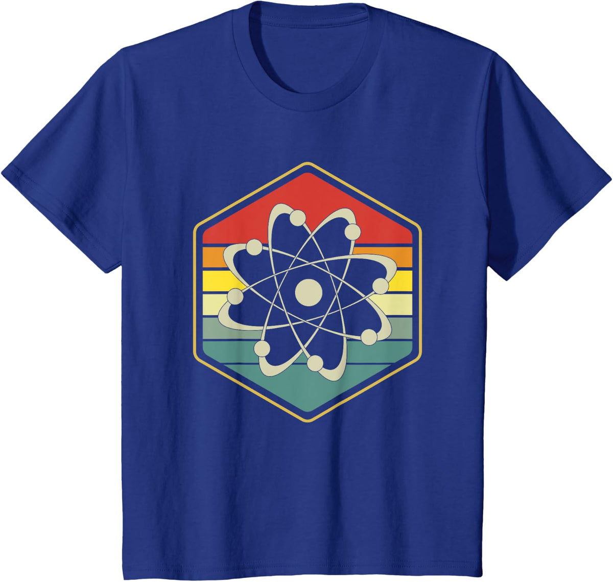 Retro Physics T-Shirt - Royal Blue