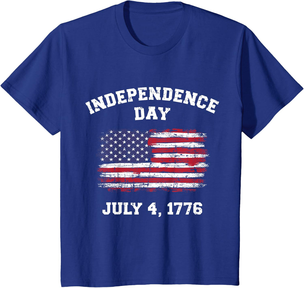 USA flag stars and stripes for patriotic independence day T-Shirt - Royal Blue
