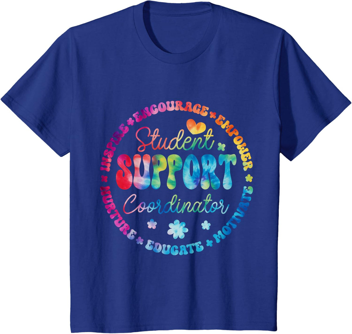 Student Support Coordinator Appreciation Day Back To School T-Shirt - Royal Blue