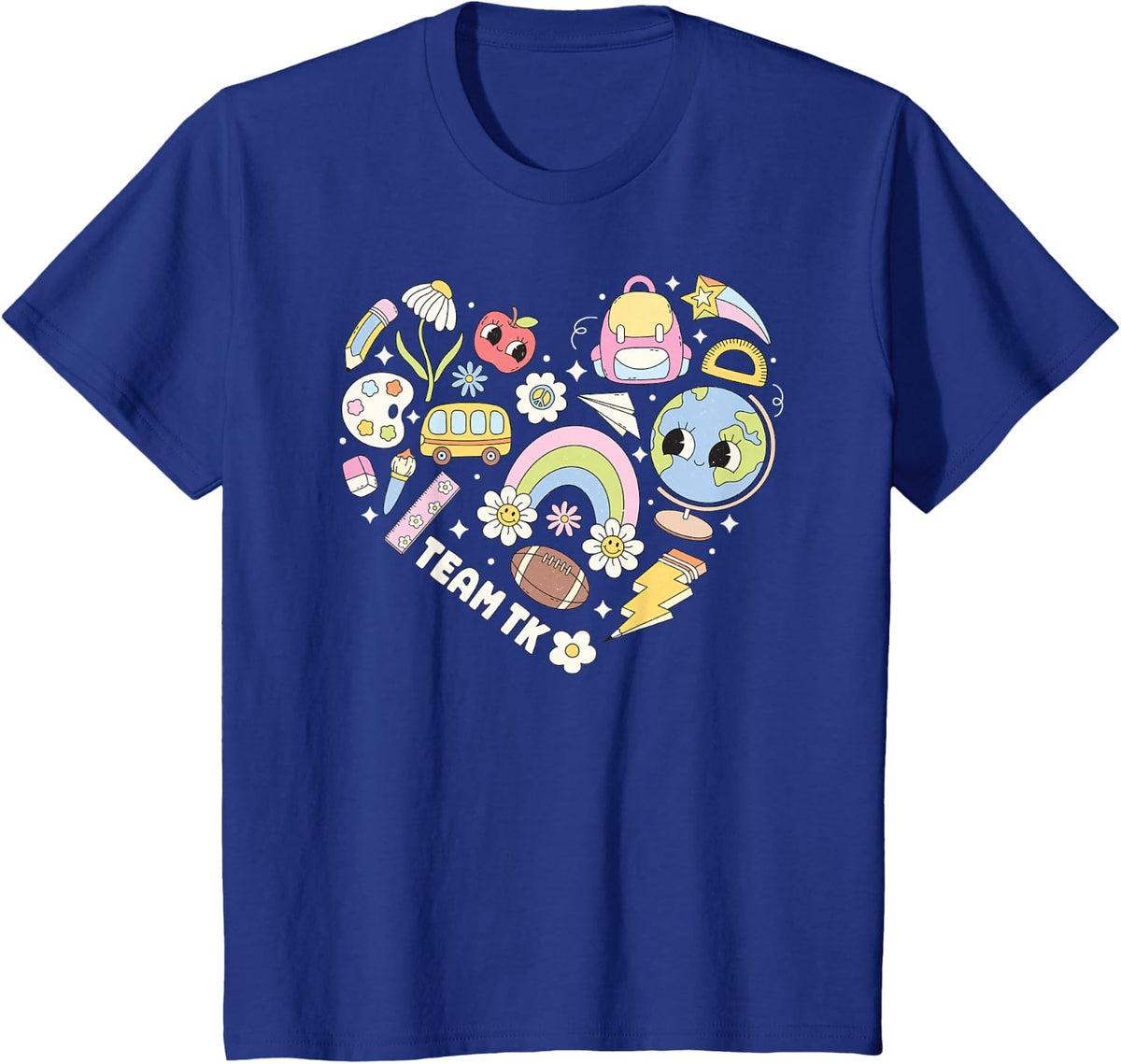 Team TK Teacher Back to School TK Girl Boy Kid TK Team Women T-Shirt - Royal Blue