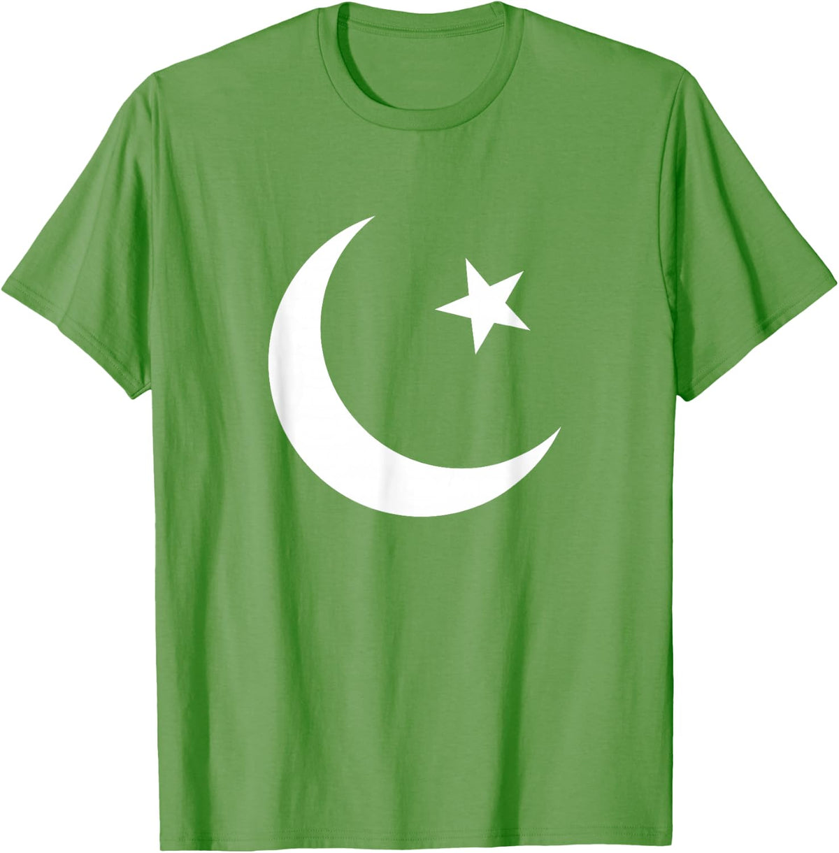 Pakistan Flag 14 August Patriotic Independent Day T-Shirt - Grass Green