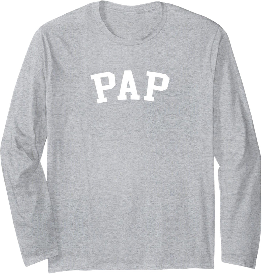 PAP Long Sleeve T-Shirt - Adult Unisex Heather Grey