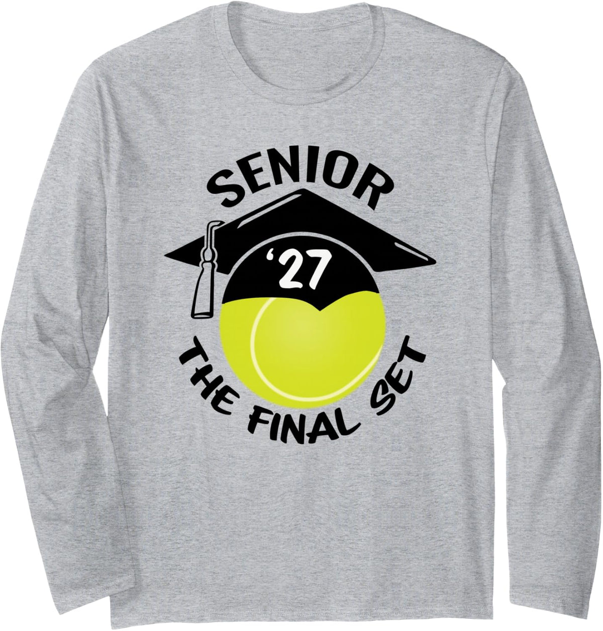 The Final Set Long Sleeve T-Shirt - Adult Unisex Heather Grey