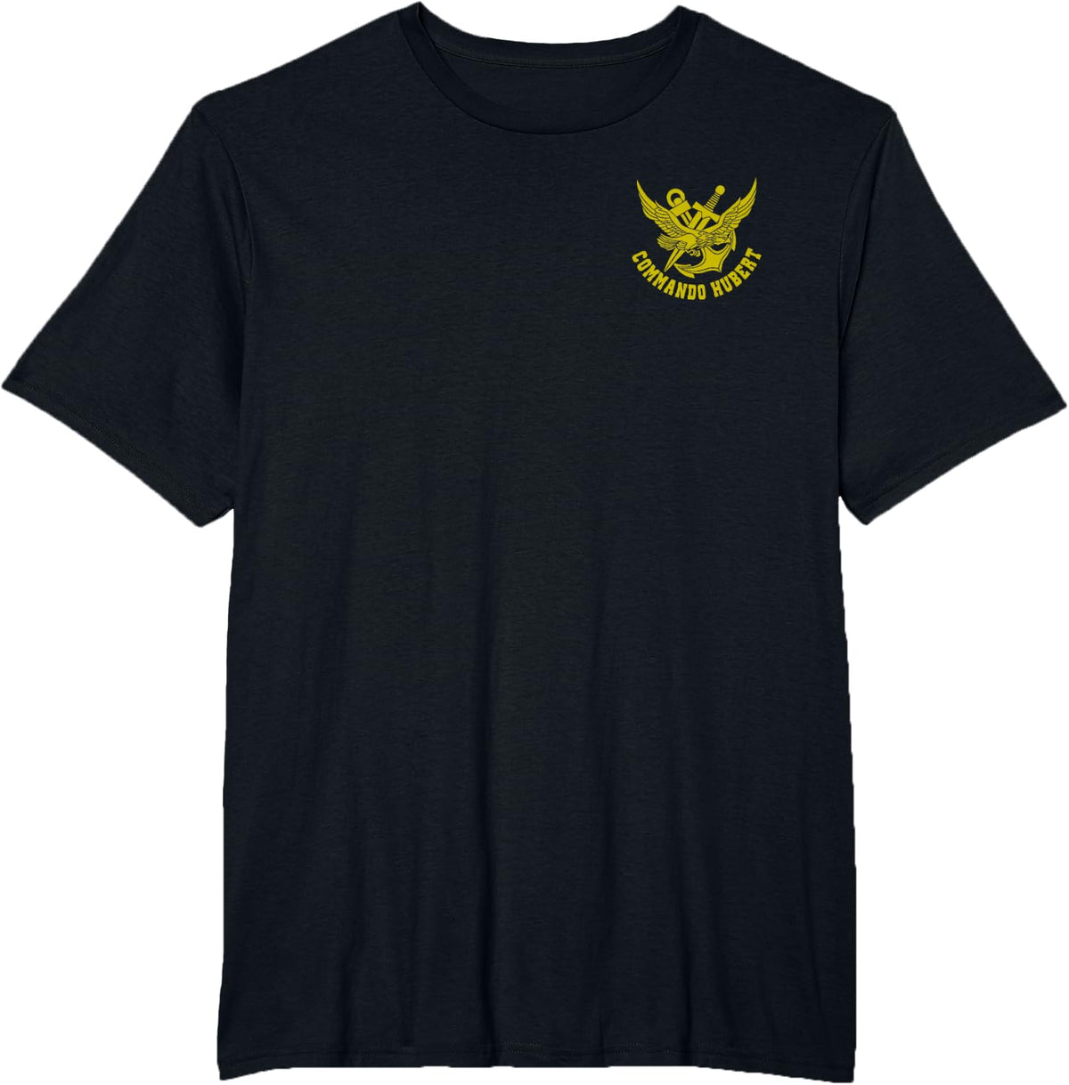 French Navy Special Forces Commando Hubert T-shirt T-Shirt - Black