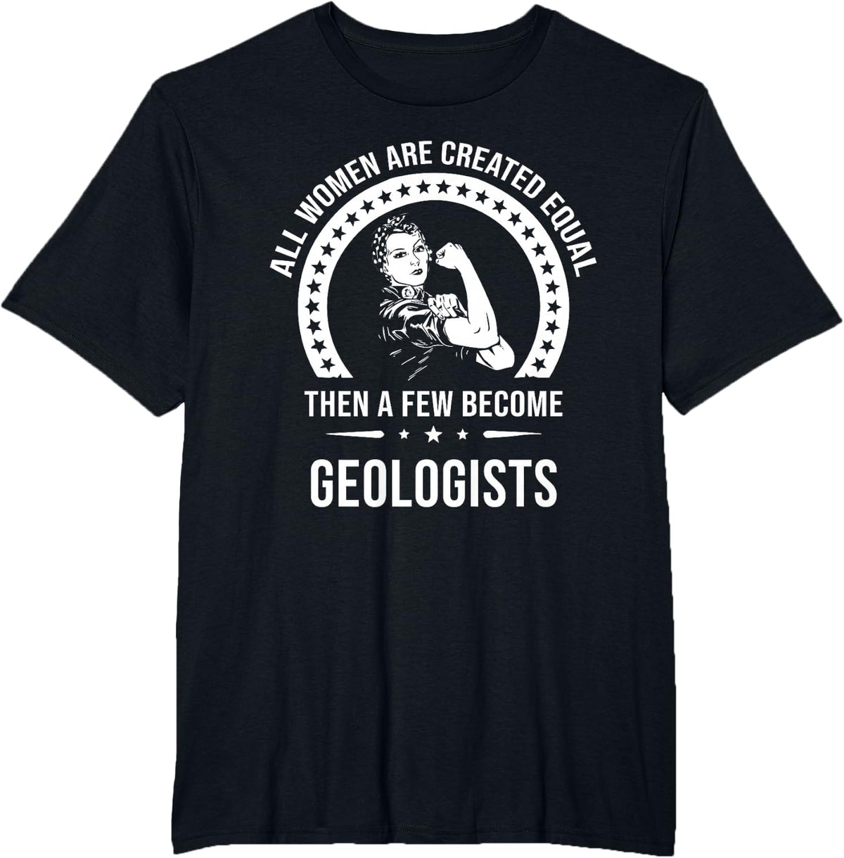 Geologist Shirts for Women | Geologist T-Shirt - Black