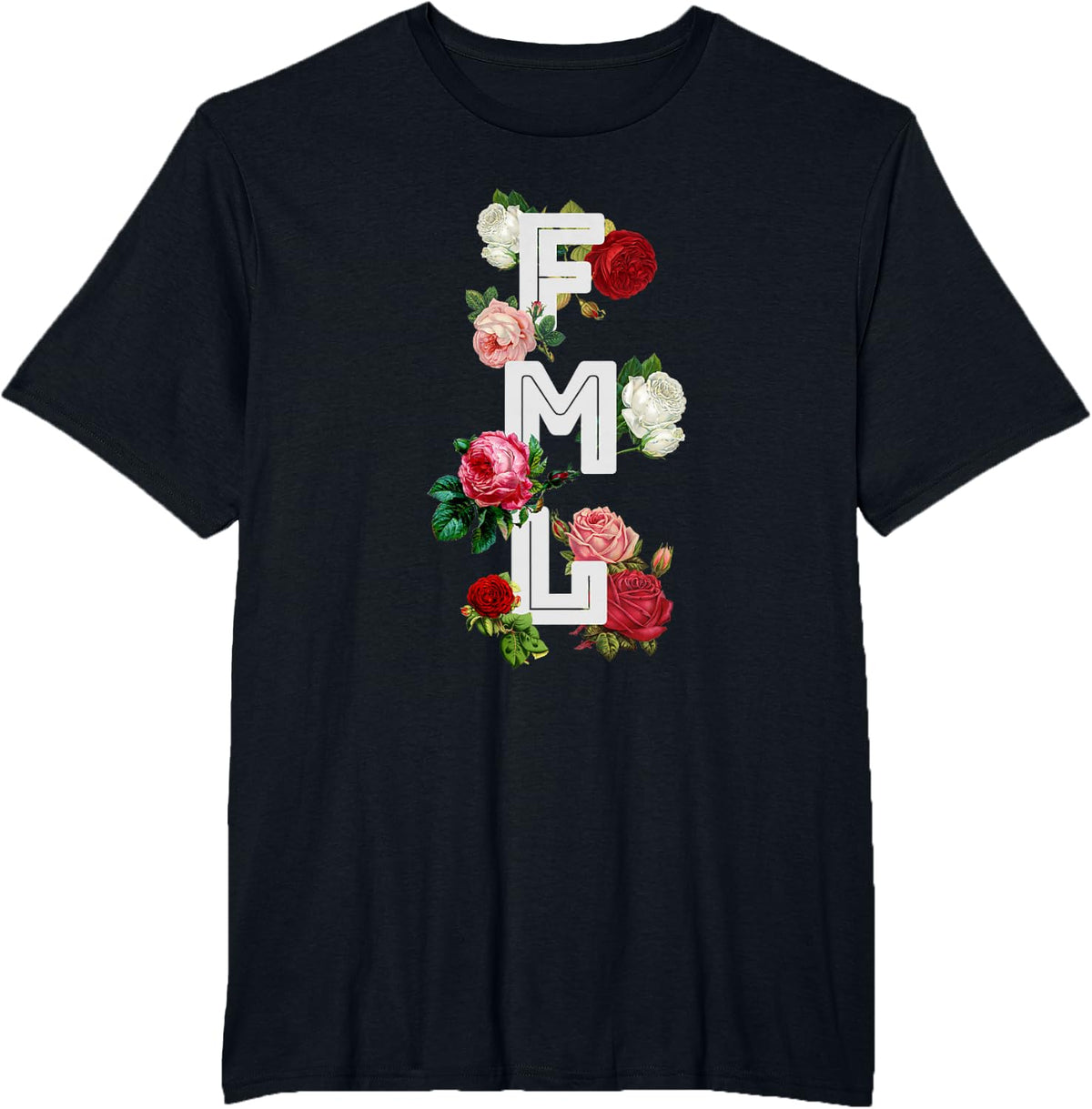 Fuck My Life FML Fuck My Life E-Boy E-Girl Aesthetic Memes T-Shirt - Black