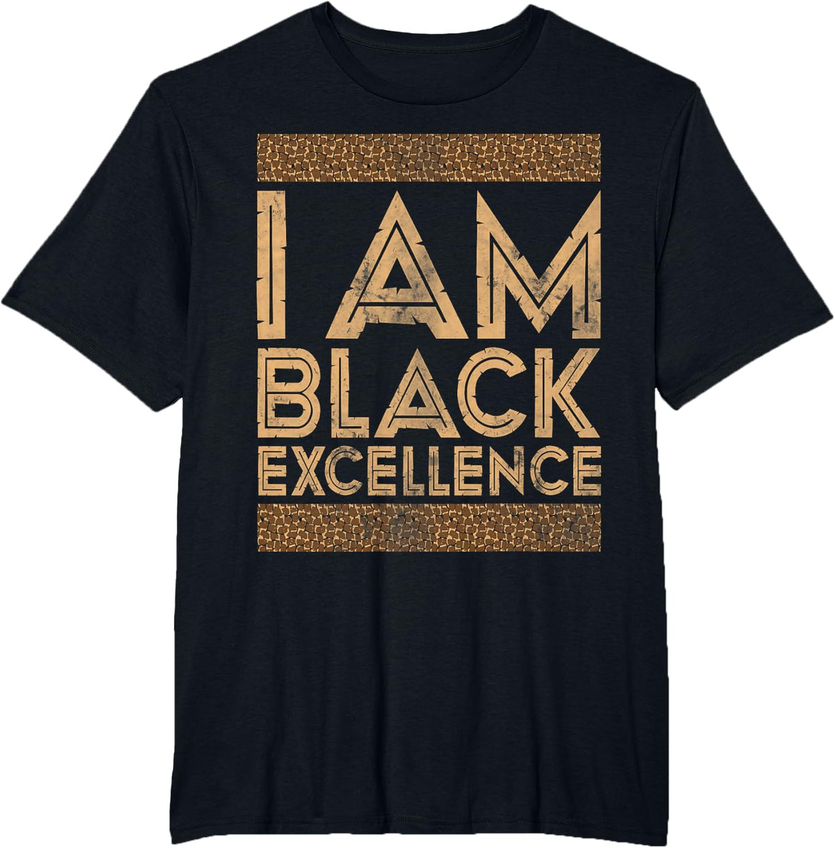 Black History Month I Am Black Excellence T-Shirt - Black