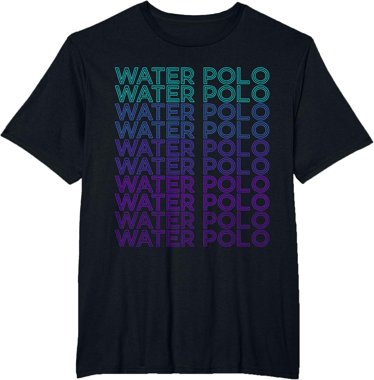 Water Polo T-Shirt - Black