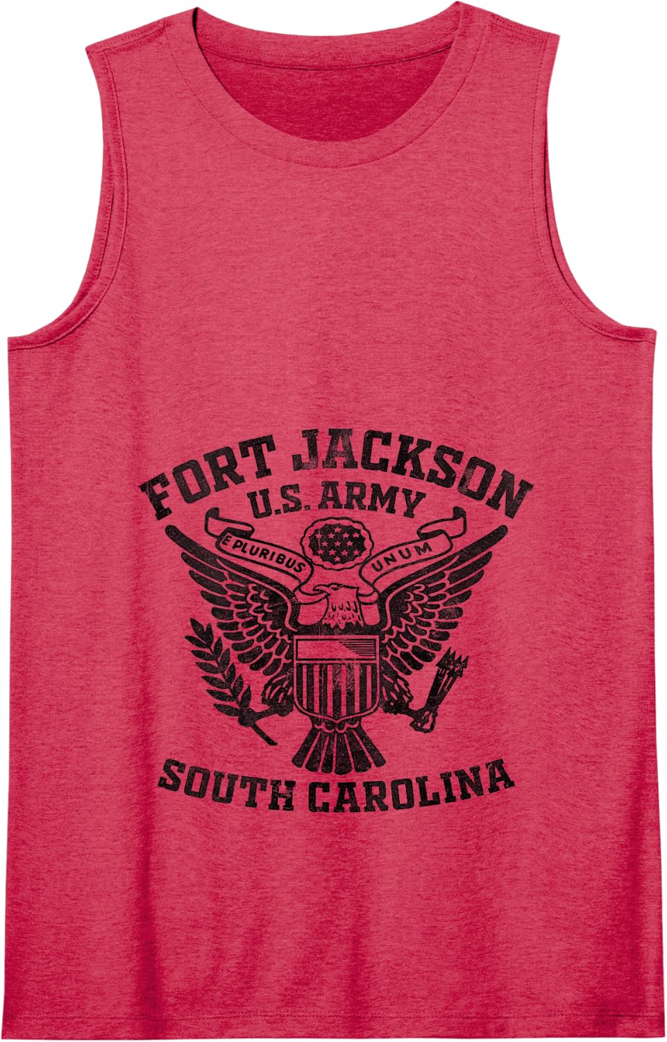 Fort Jackson US Military Base South Carolina SC Ft Jackson Tank Top - Red