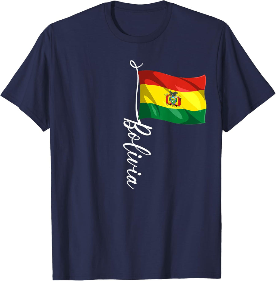 Signature Bolivia T-Shirt - Navy Blue