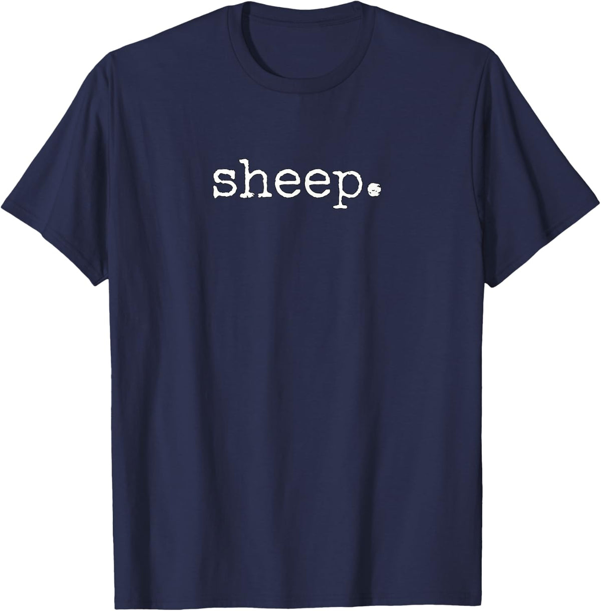 Sheep. T-Shirt - Navy Blue