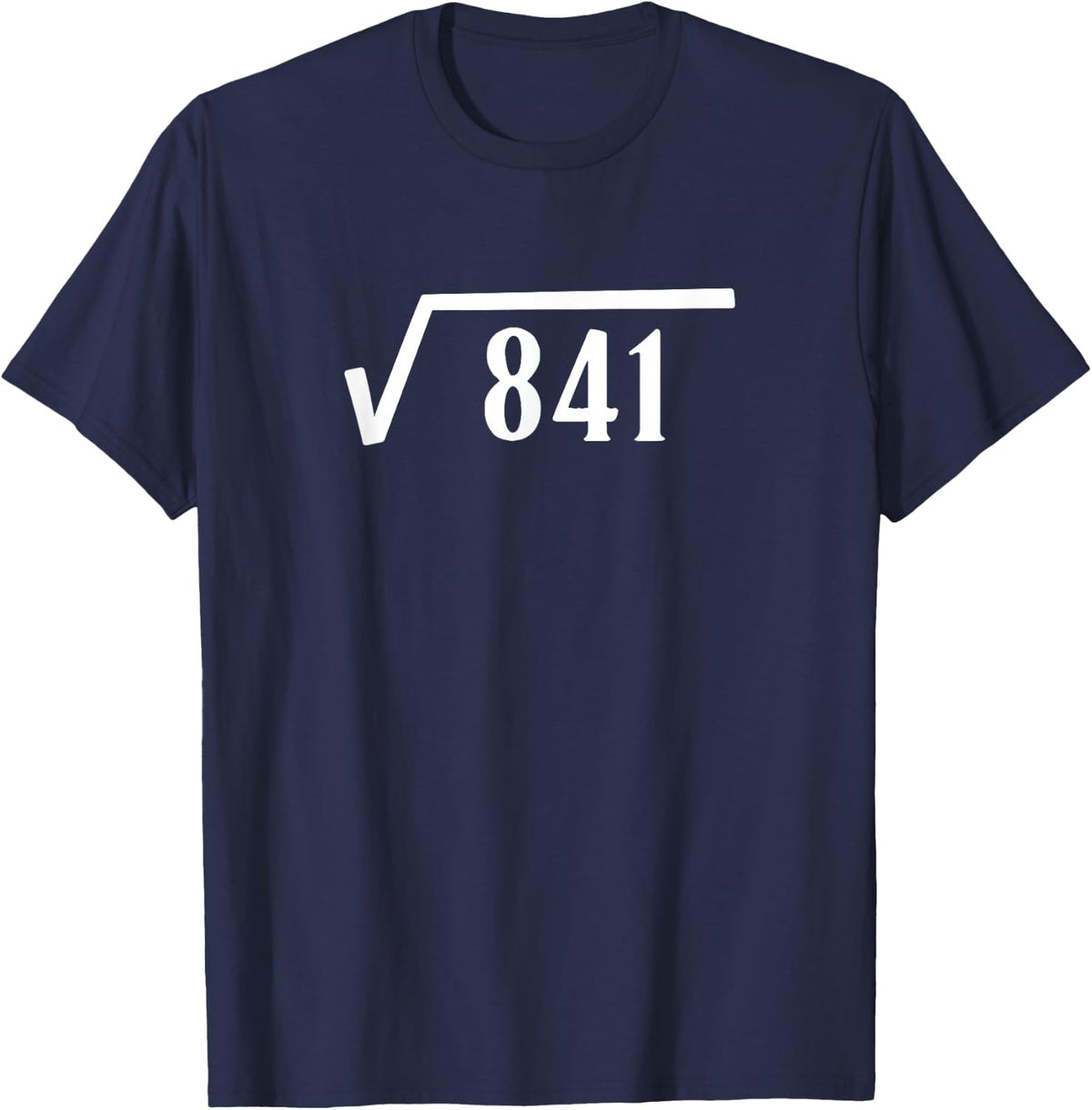 Square Root 29 Year Old Gift Funny Teacher 29th Birthday T-Shirt - Navy Blue
