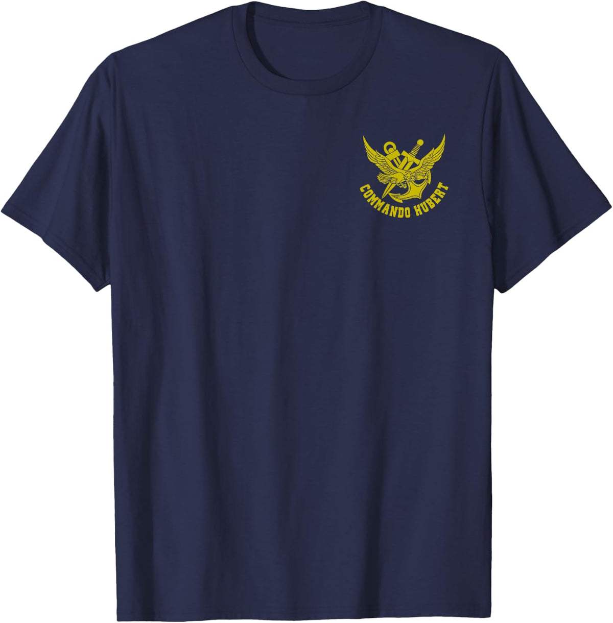 French Navy Special Forces Commando Hubert T-shirt T-Shirt - Navy Blue