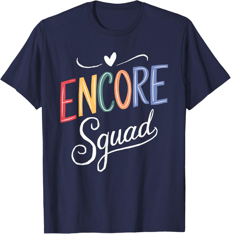 Encore Squad T-Shirt - Navy Blue