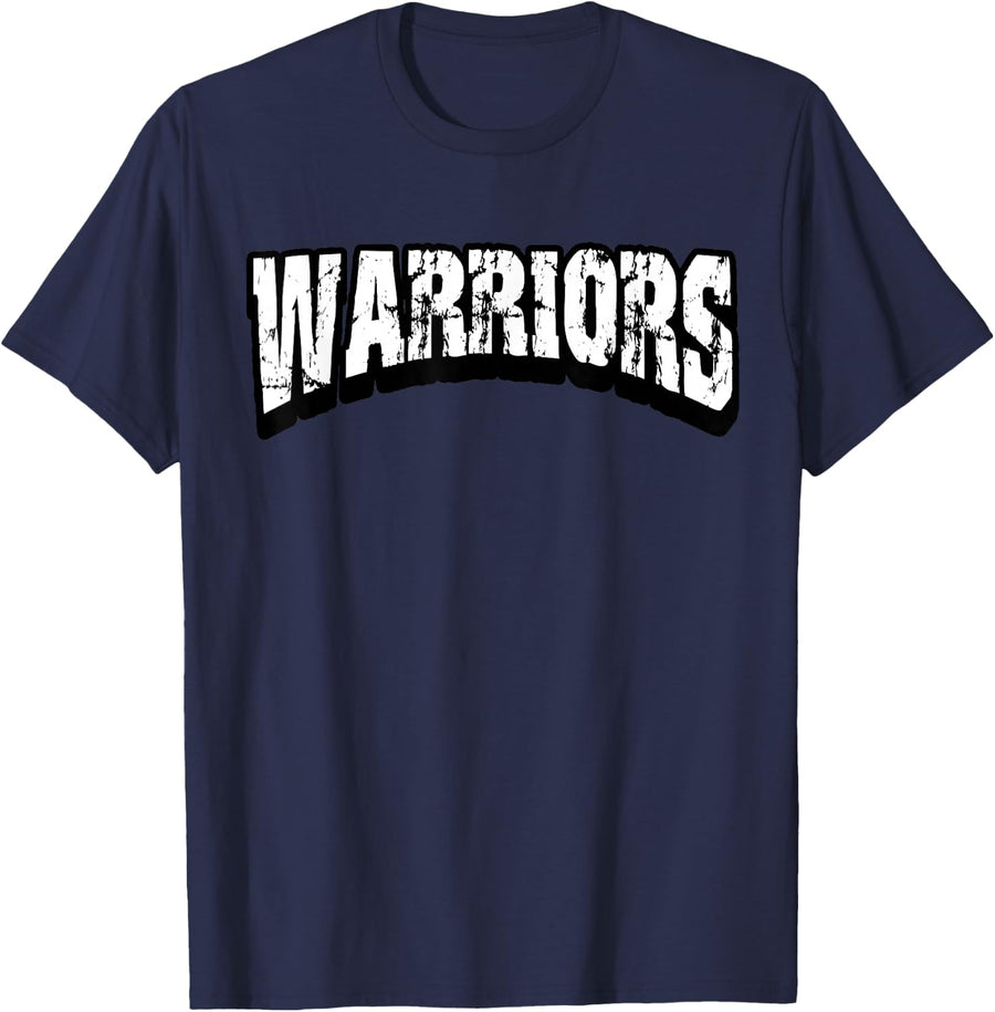 Warriors Back to School Spirit T-Shirt - Navy Blue