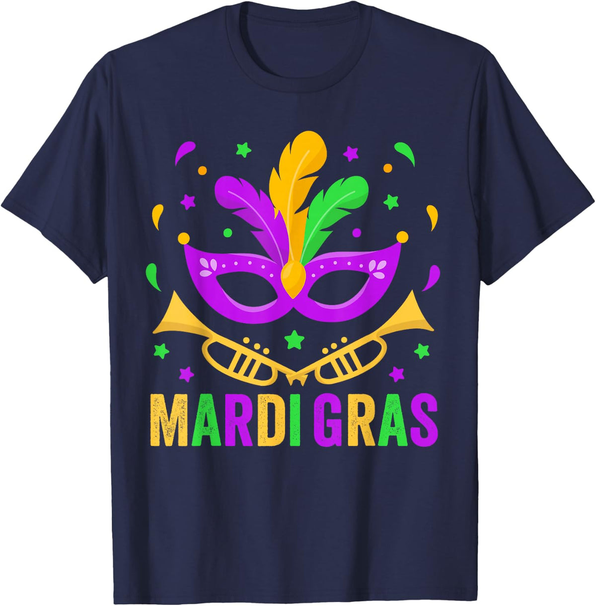 Mardi Gras 2025 Tshirts Women Mens Mardi Gras Shirt Kids T-Shirt - Navy Blue
