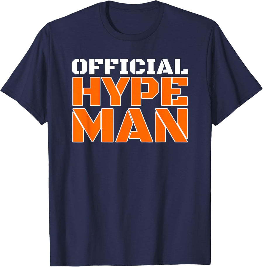Official Hype Man Super Fan T-Shirt - Navy Blue
